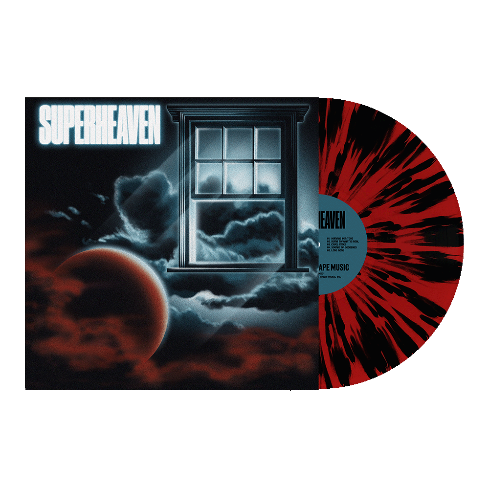 Superheaven 12" Vinyl - Ruby w/ Black Splatter