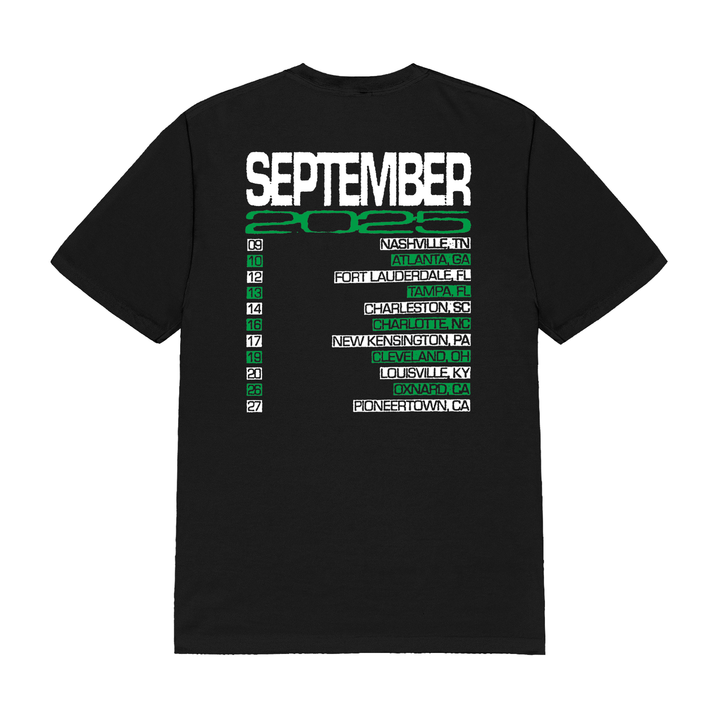 2025 Tour Tee